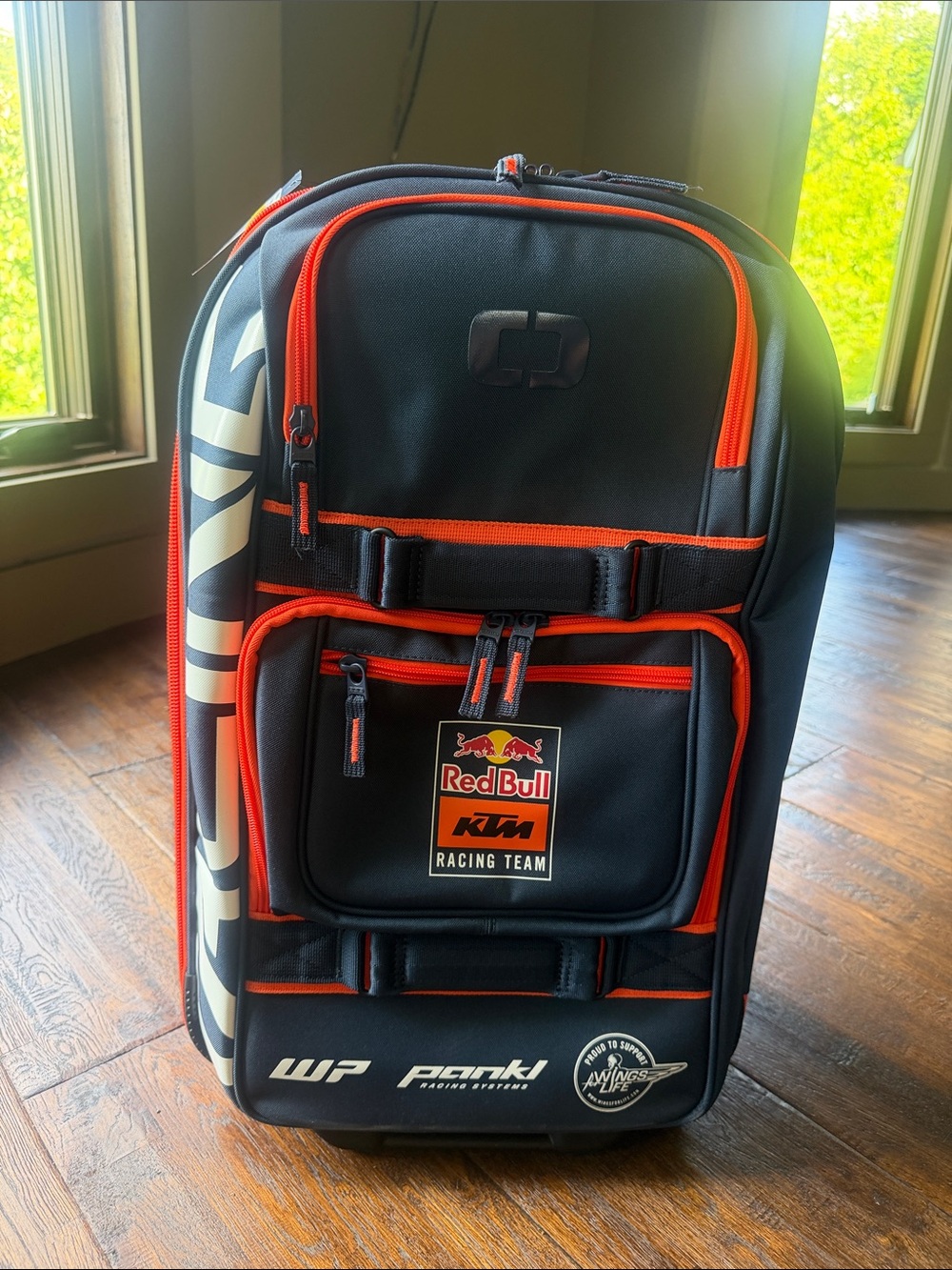 KTM FACTORY RACING REPLICA TEAM LAYOVER Rolling Bag / Black & Orange Travel OGIO